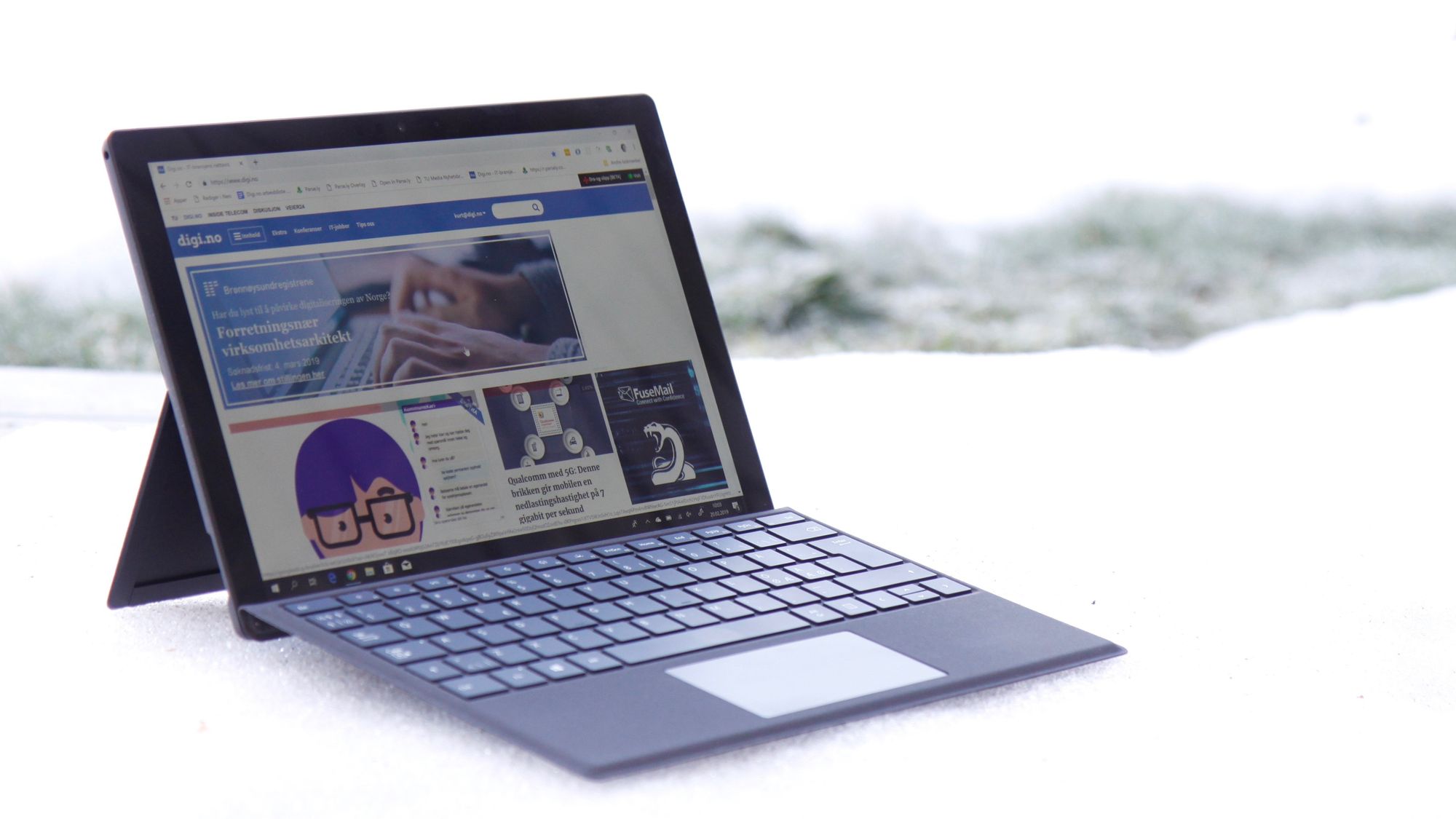 TEST: Microsoft Surface Pro 6 Digi.no Microsoft Surface Pro 6 Test: Surface Pro er fortsatt